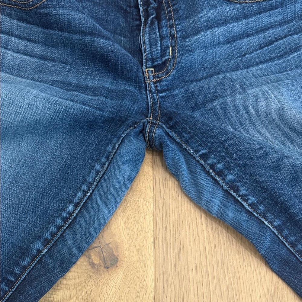 American Eagle Dark Blue Super Stretch Skinny Jeans – Size 6 Short - Picture 4 of 11